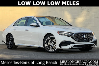 2025 Mercedes-Benz E-Class