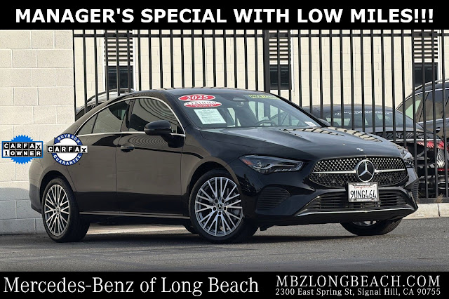 2025 Mercedes-Benz CLA CLA 250